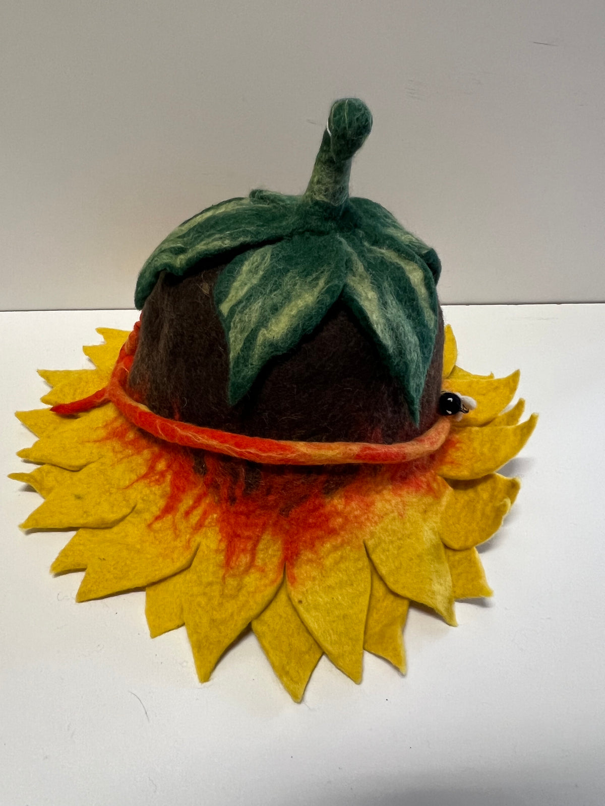 Sunflower Felt Hat
