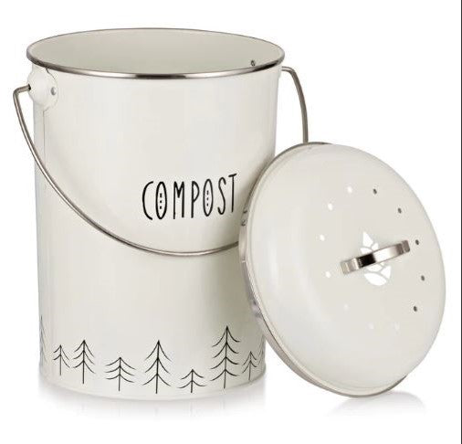 Compost bin White
