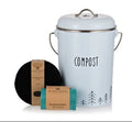Pinecone Compost Bin Blue