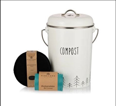Compost bin White