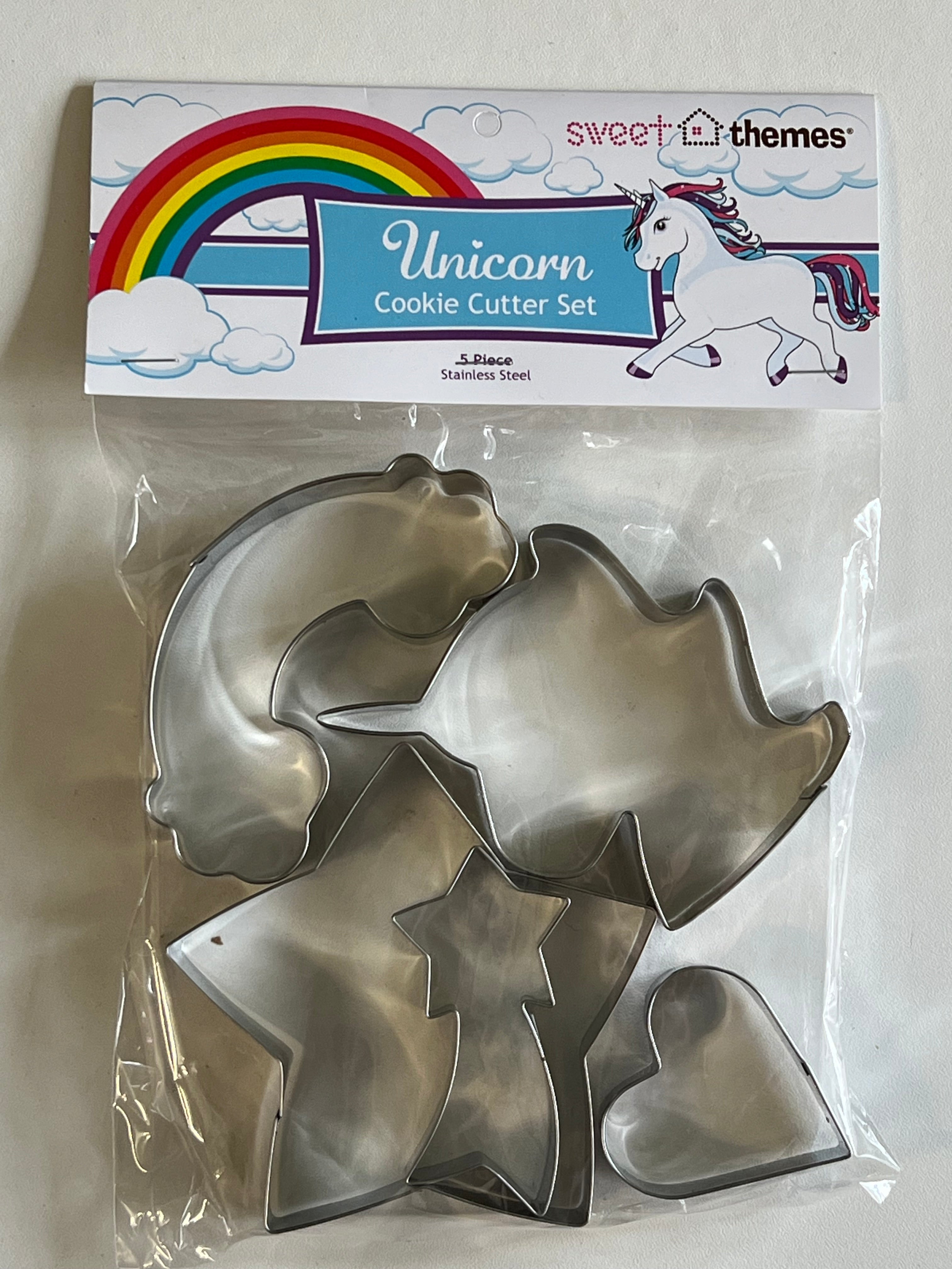 Sweet Themes  Cookie Cutter Set - Unicorn