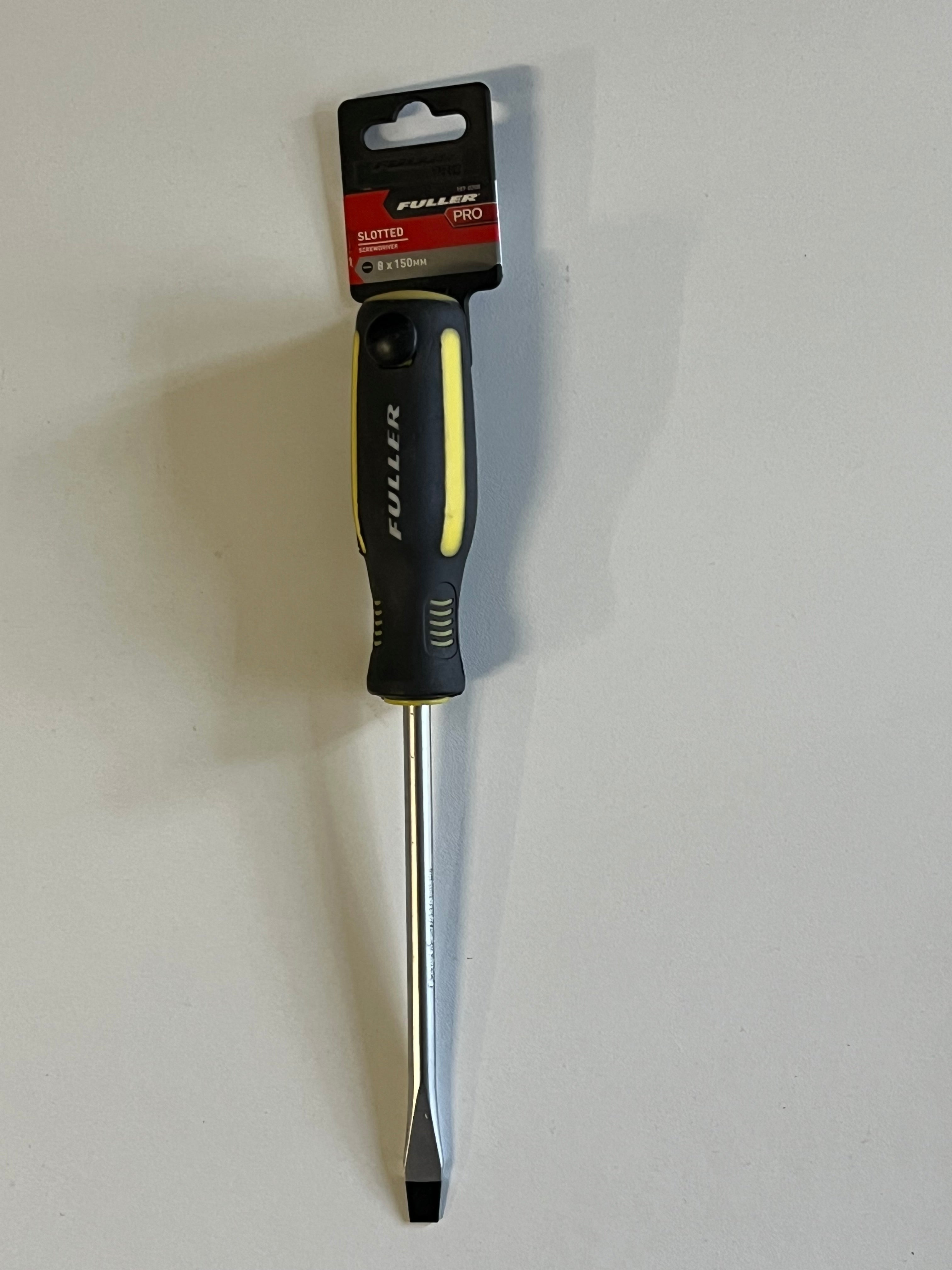 Fuller Pro slotted screwdriver 8 x 150mm
