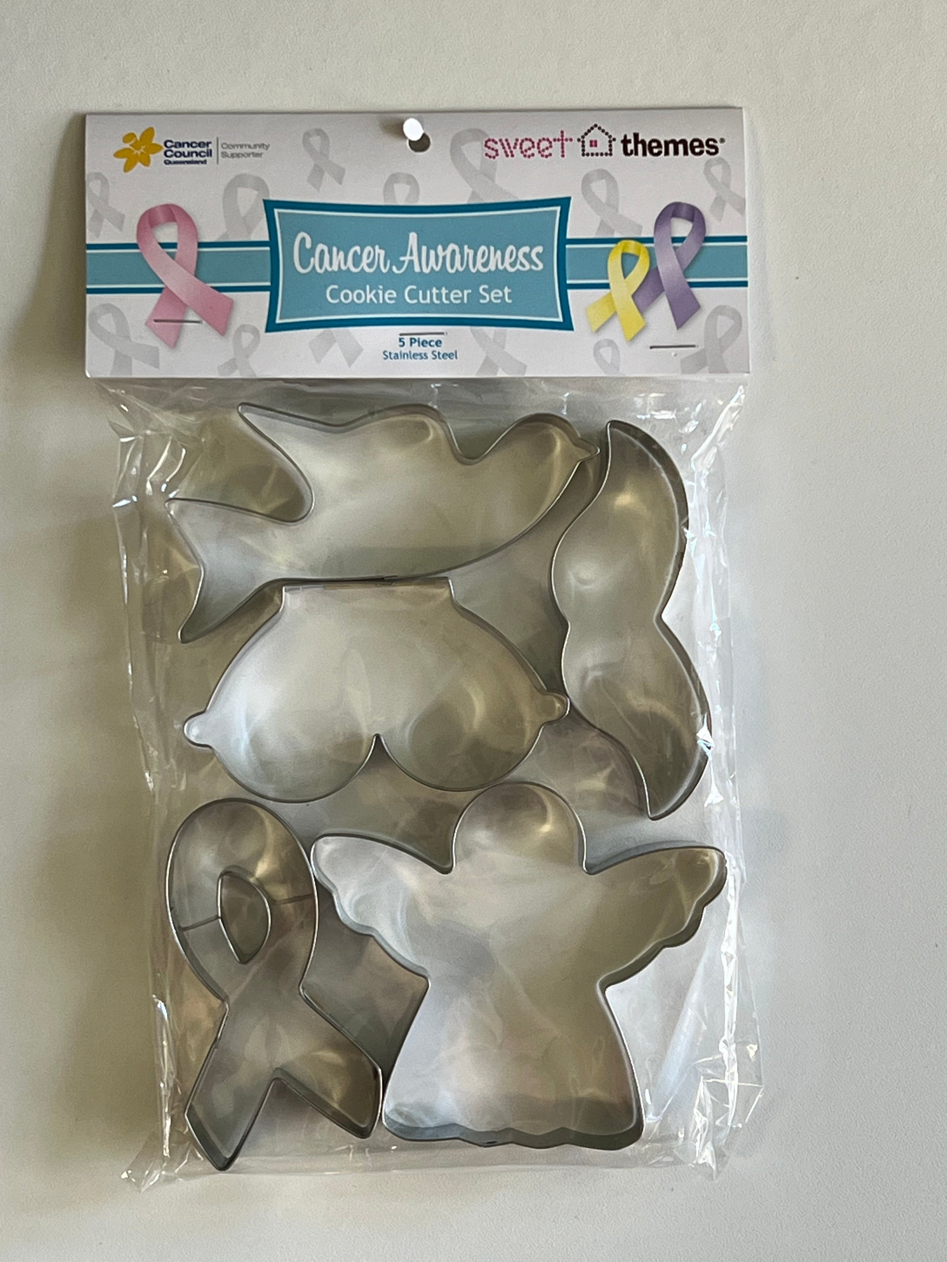 Sweet Themes Cancer Awareness Cookie Cutter Set