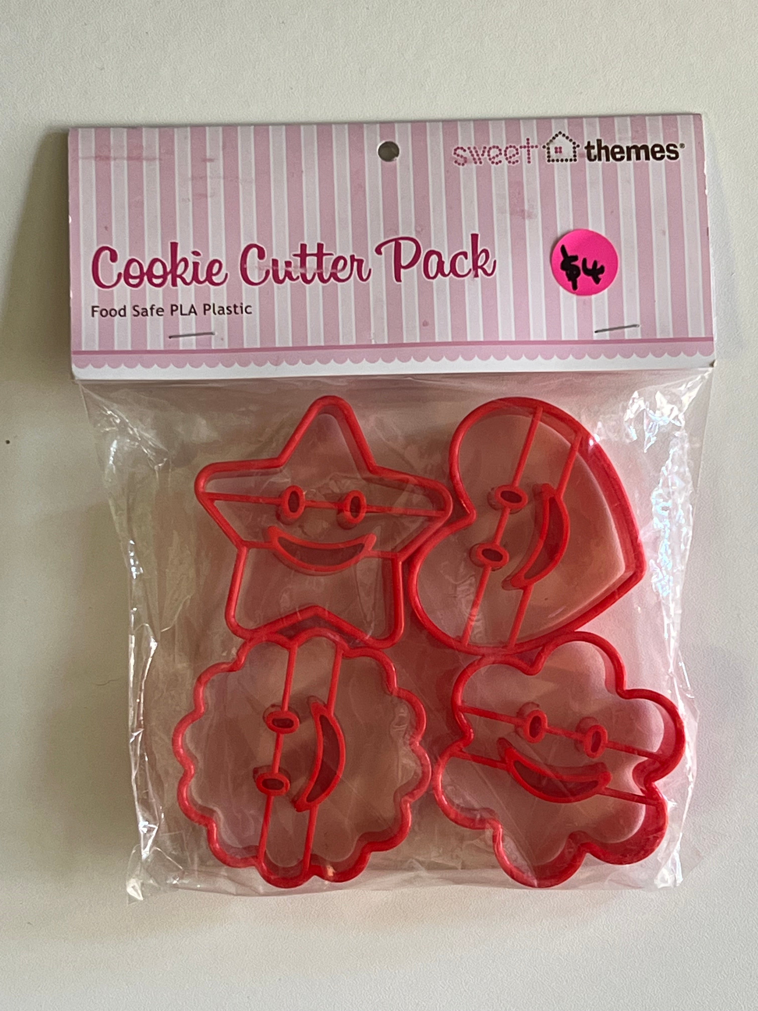 Sweet Themes Cookie Cutter Pack - Happy faces