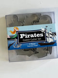 Sweet Themes  Cookie Cutter Set Small - Pirates