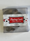 Sweet Themes  Cookie Cutter Set Small - Playing Cards