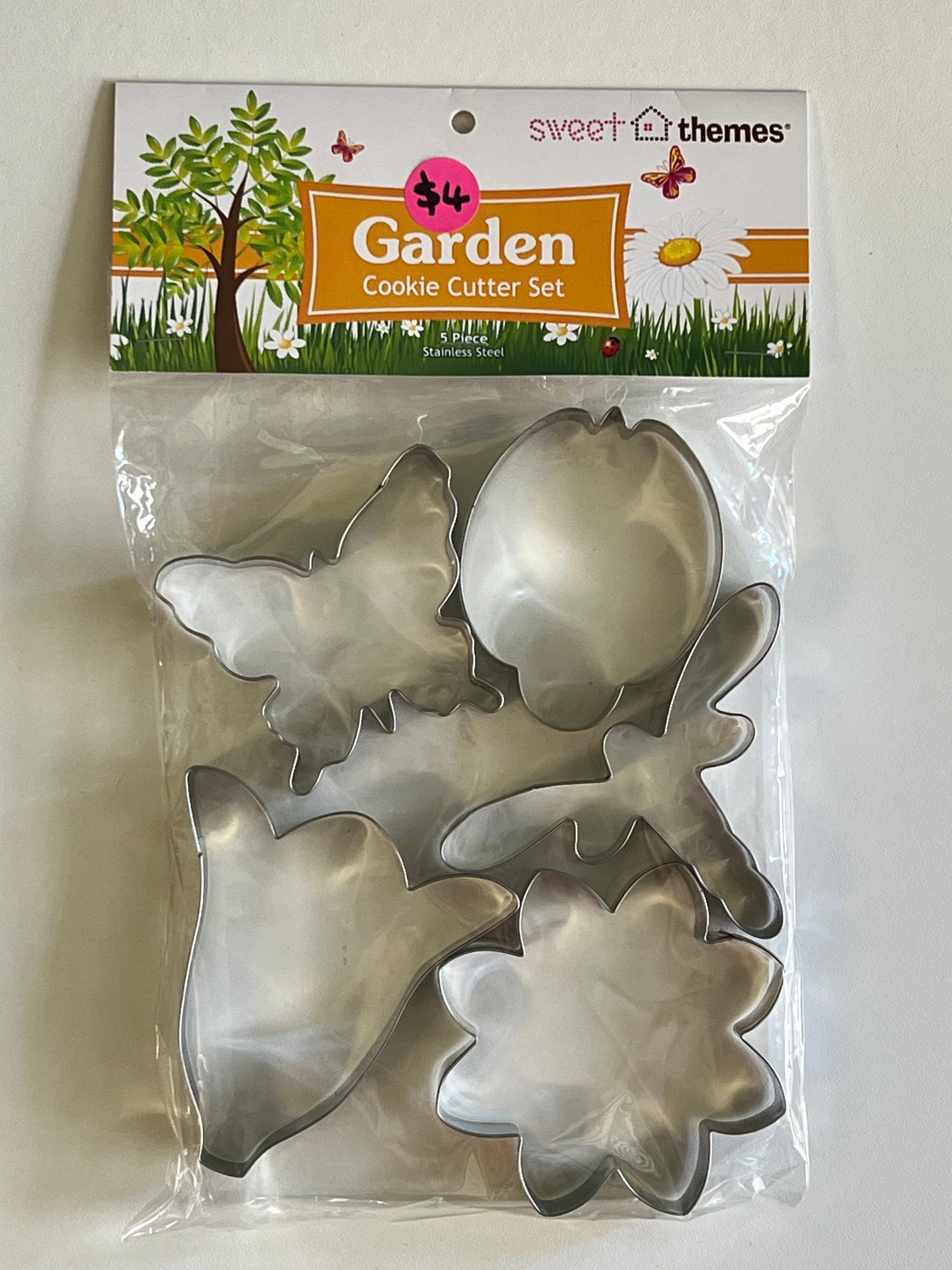 Sweet Themes Garden Cookie Cutter set