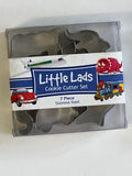 Sweet Themes Little Lads Cookie Cutter Set Small - Transport