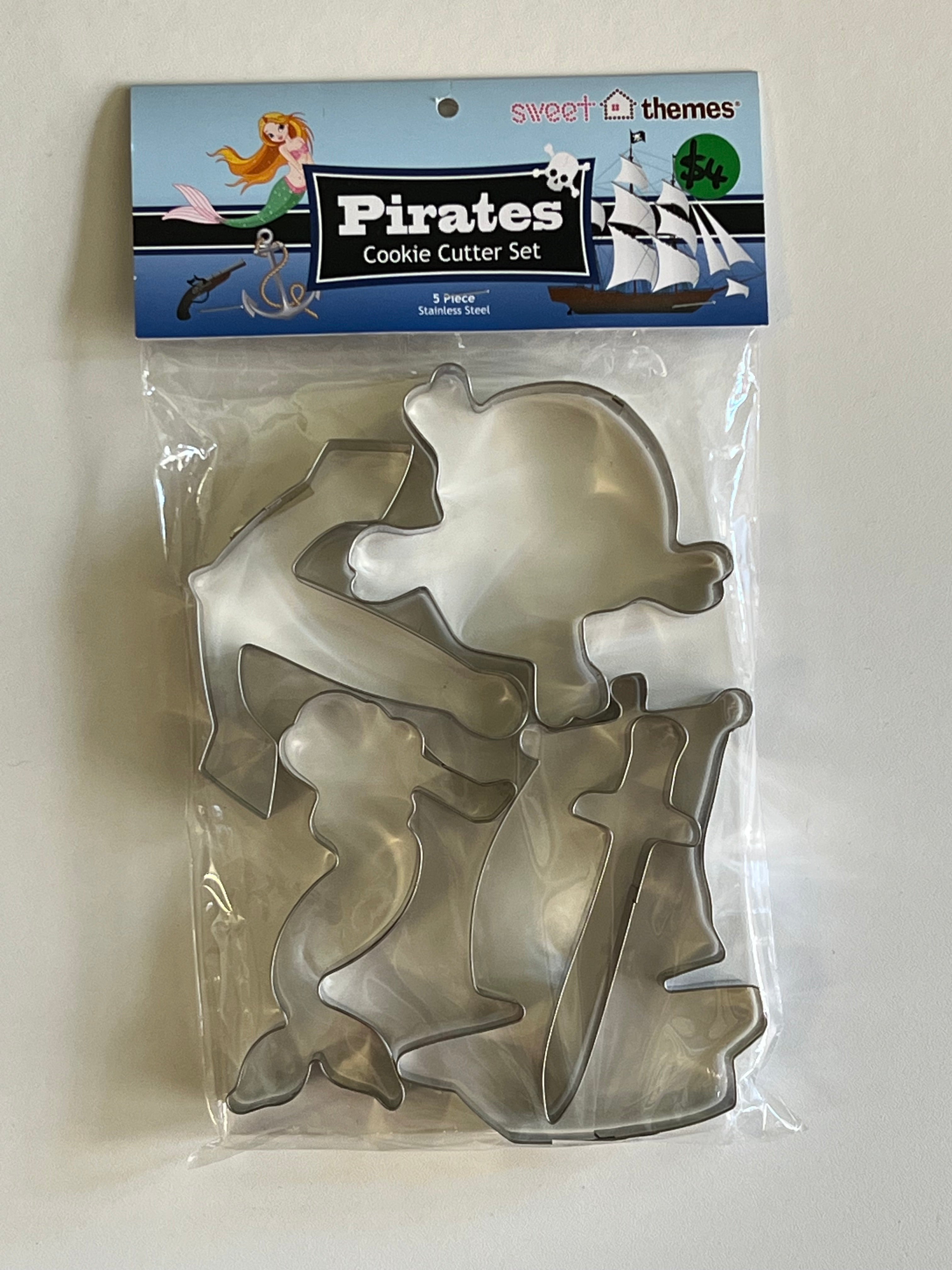 Sweet Themes Pirates Cookie Cutter Set