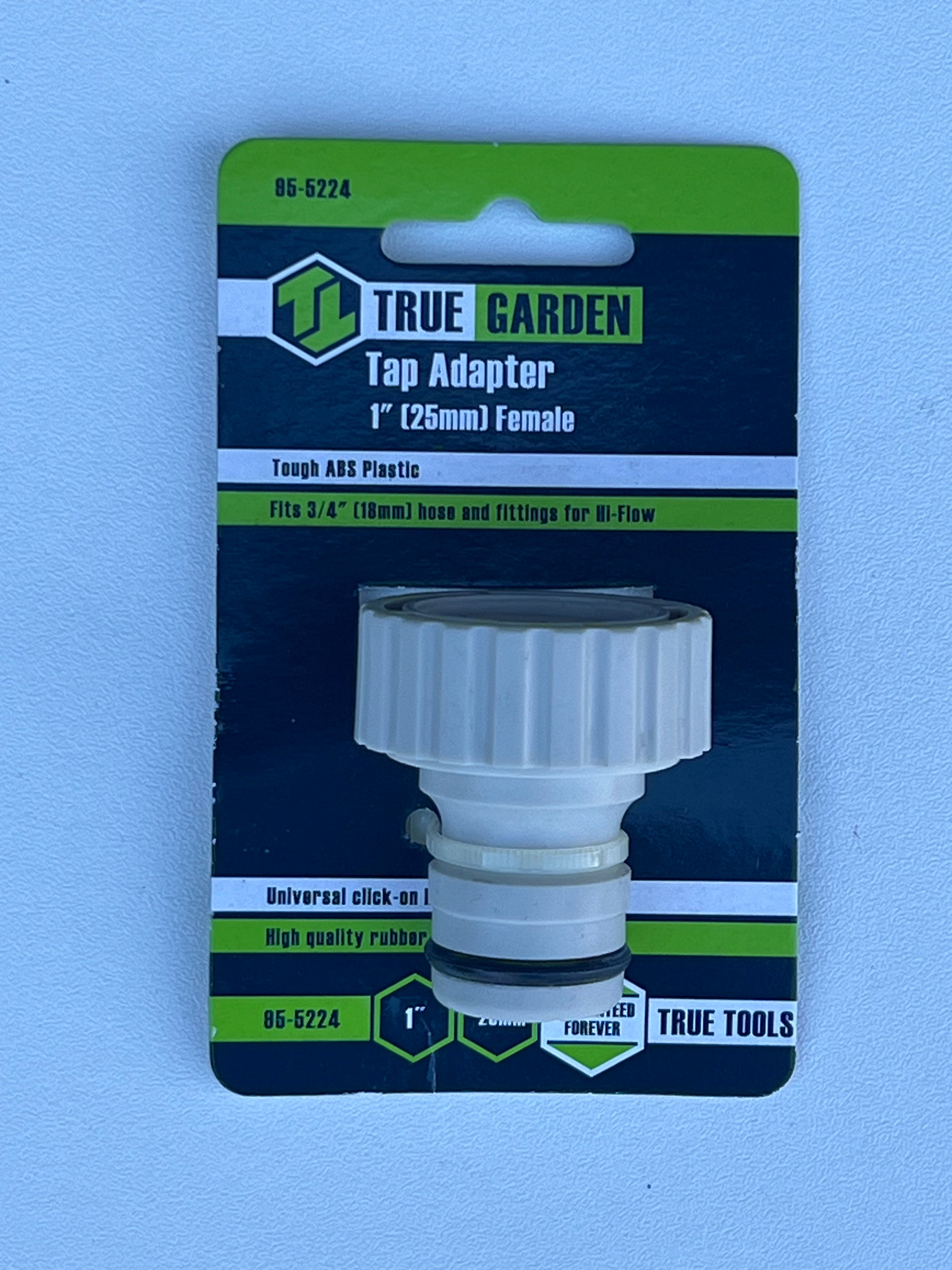 True Garden Tap Adapter 25mm - Female