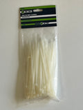 True Tools Cable ties - white 3.6 x 150mm